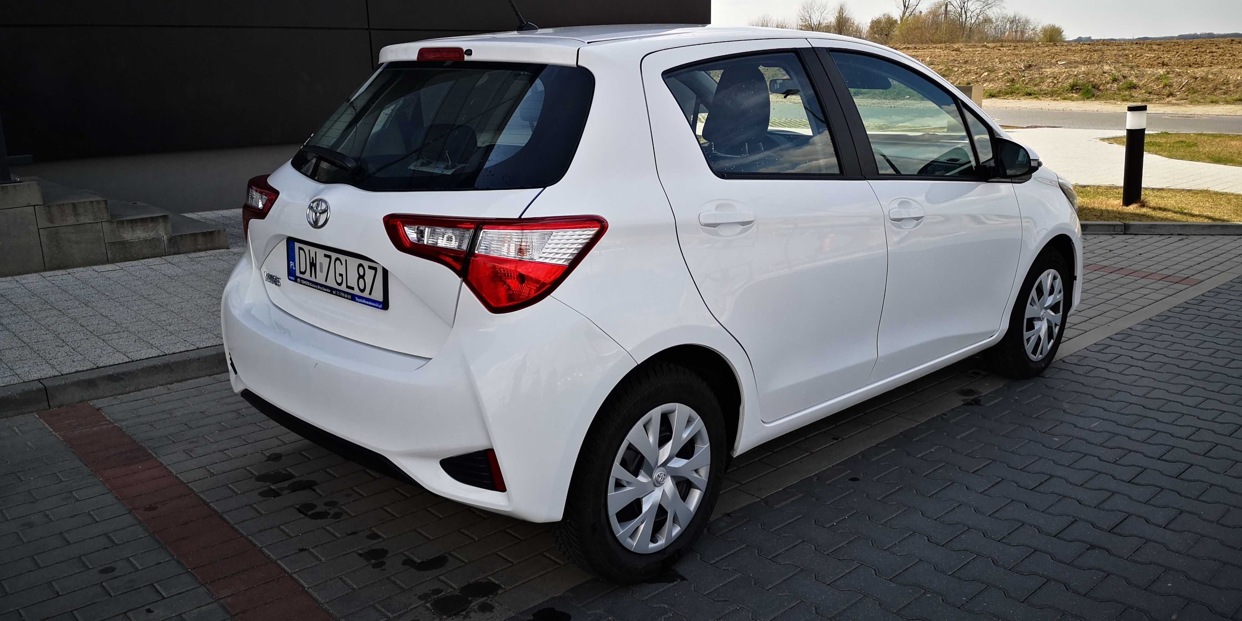 Toyota Yaris AT, Wynajem długoterminowy samochodów, wypożyczalnia aut