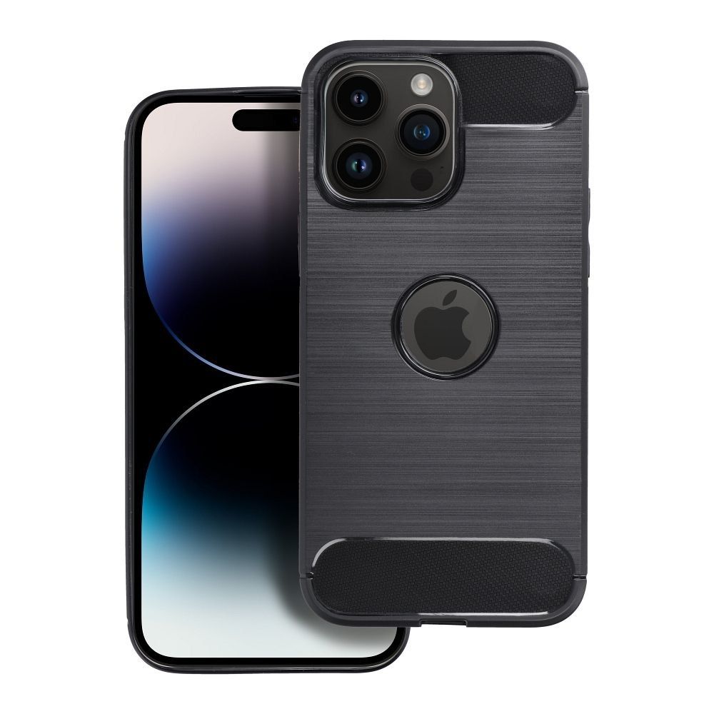 Futerał CARBON do IPHONE 12 / 12 Pro czarny