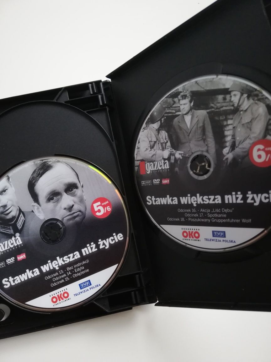 Hans Kloss - Stawka wieksza niż życie (książki + dvd)