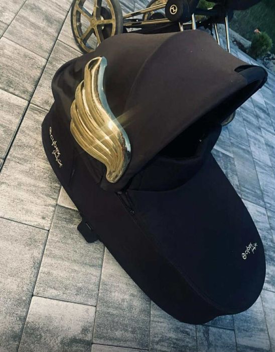 Wózek 3w1 model e-Priam bujany elektryczny jak nowy kompletny