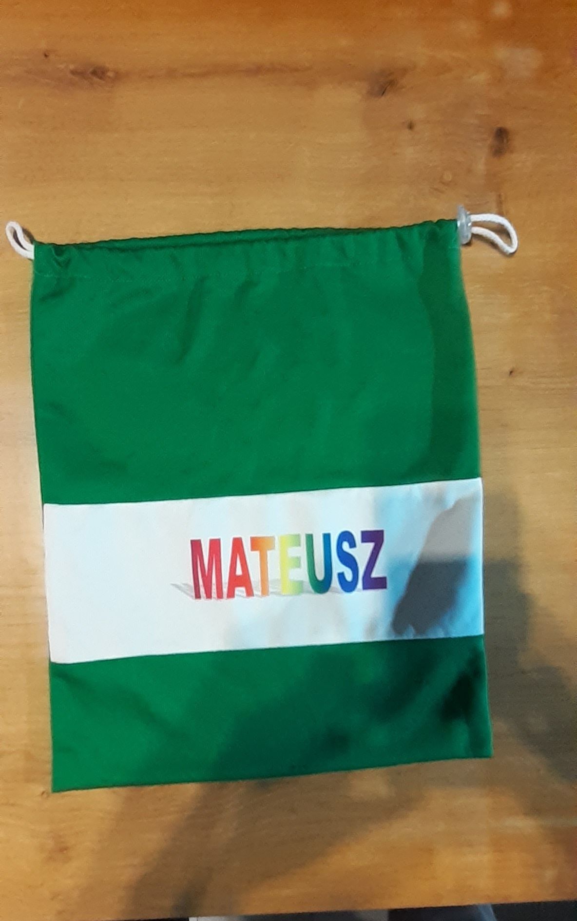 T-shirt r. 122 z workiem do stroju ; koszulka sportowa
