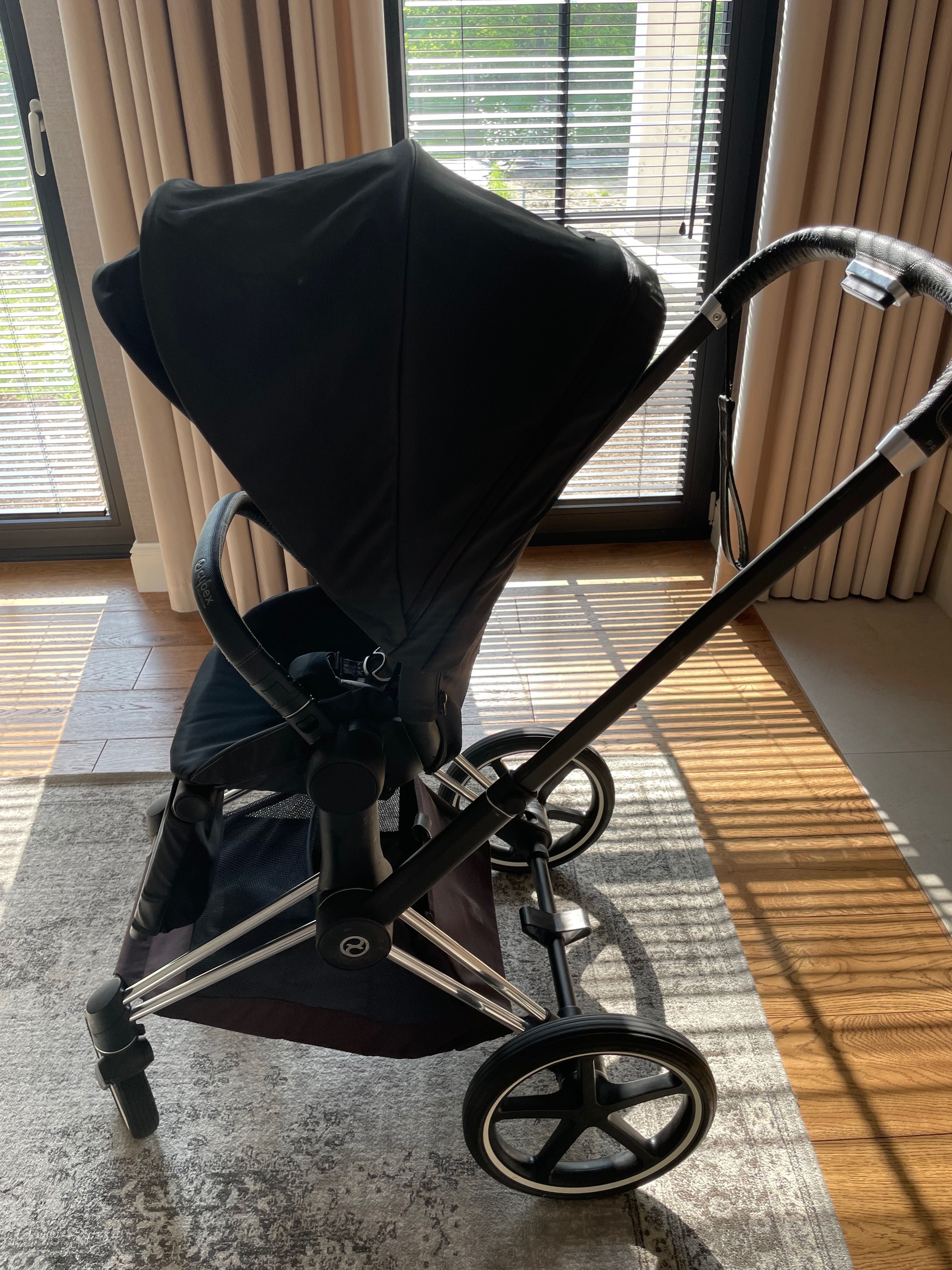 CYBEX PRIAM black zestaw