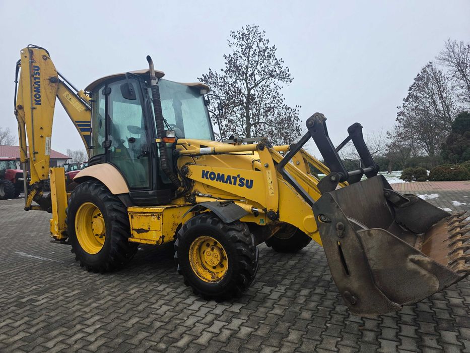 Koparko-Ładowarka Komatsu WB97R WB 97 R 2013r JCB 3CX Caterpillar 432E