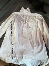 Белая блузочка для девочки средних классов