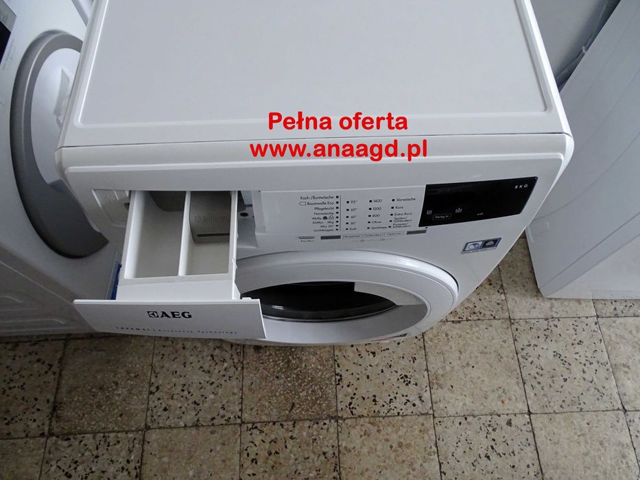 Pralka AEG Autosense A+++ 8 kg GWARANCJA Duży Wybór Sprzętu AGD