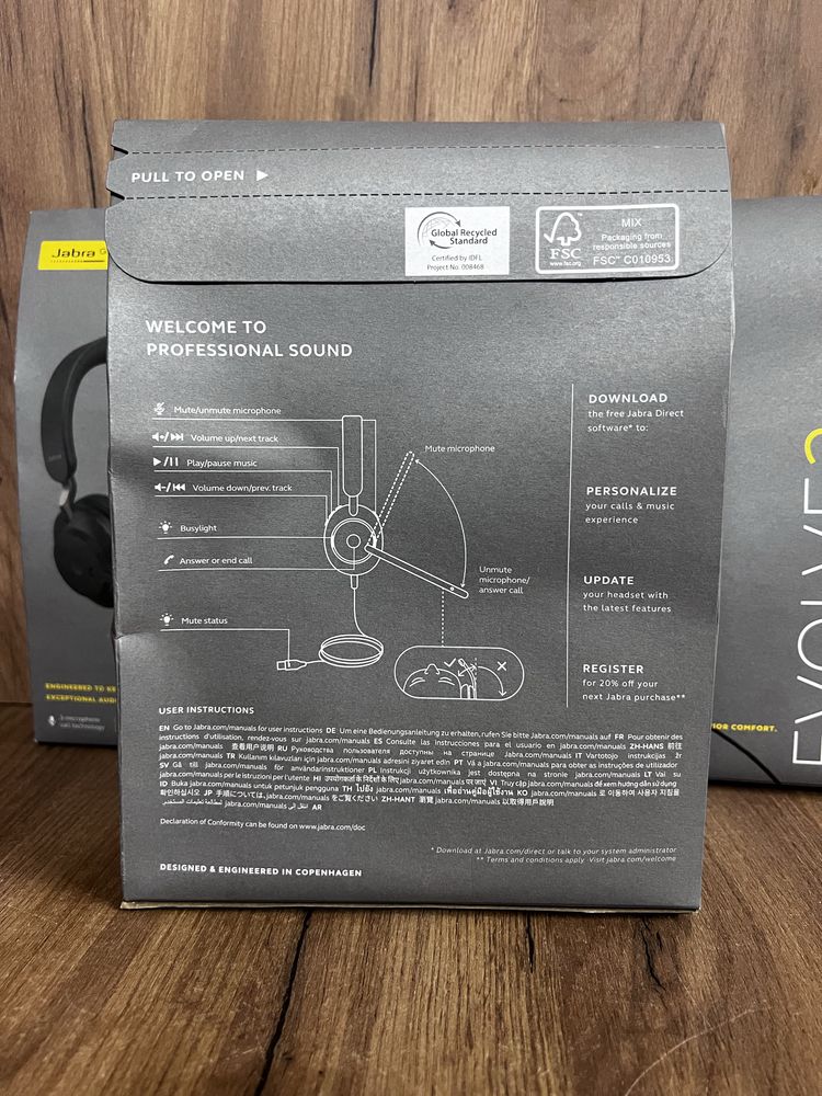 Навушники Jabra EVOLVE2 40 SE