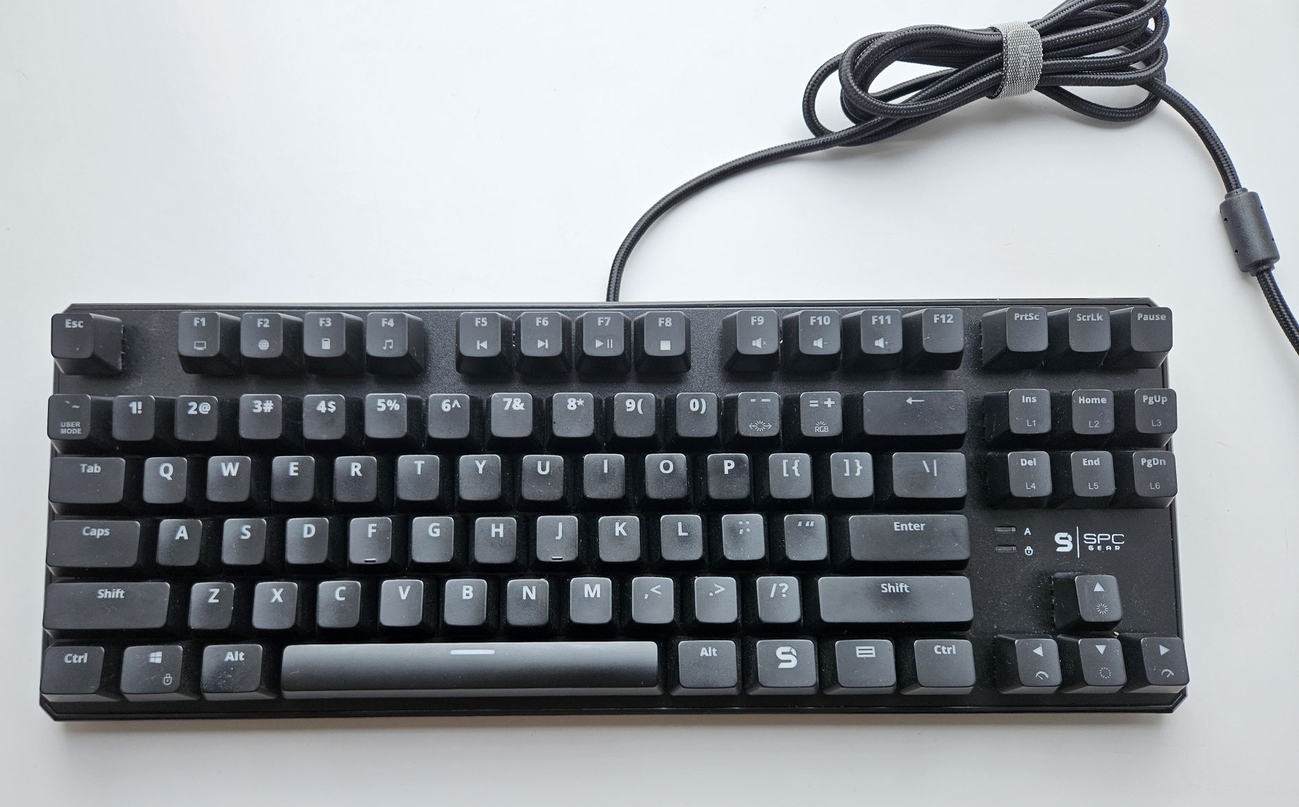 Klawiatura SPC Gear GK530 RGB Kailh Blue zadbana