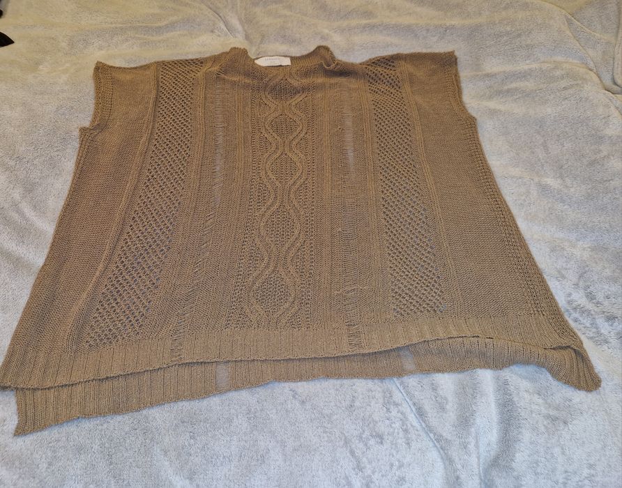 Bezrękawnik, sweter Zara Knit