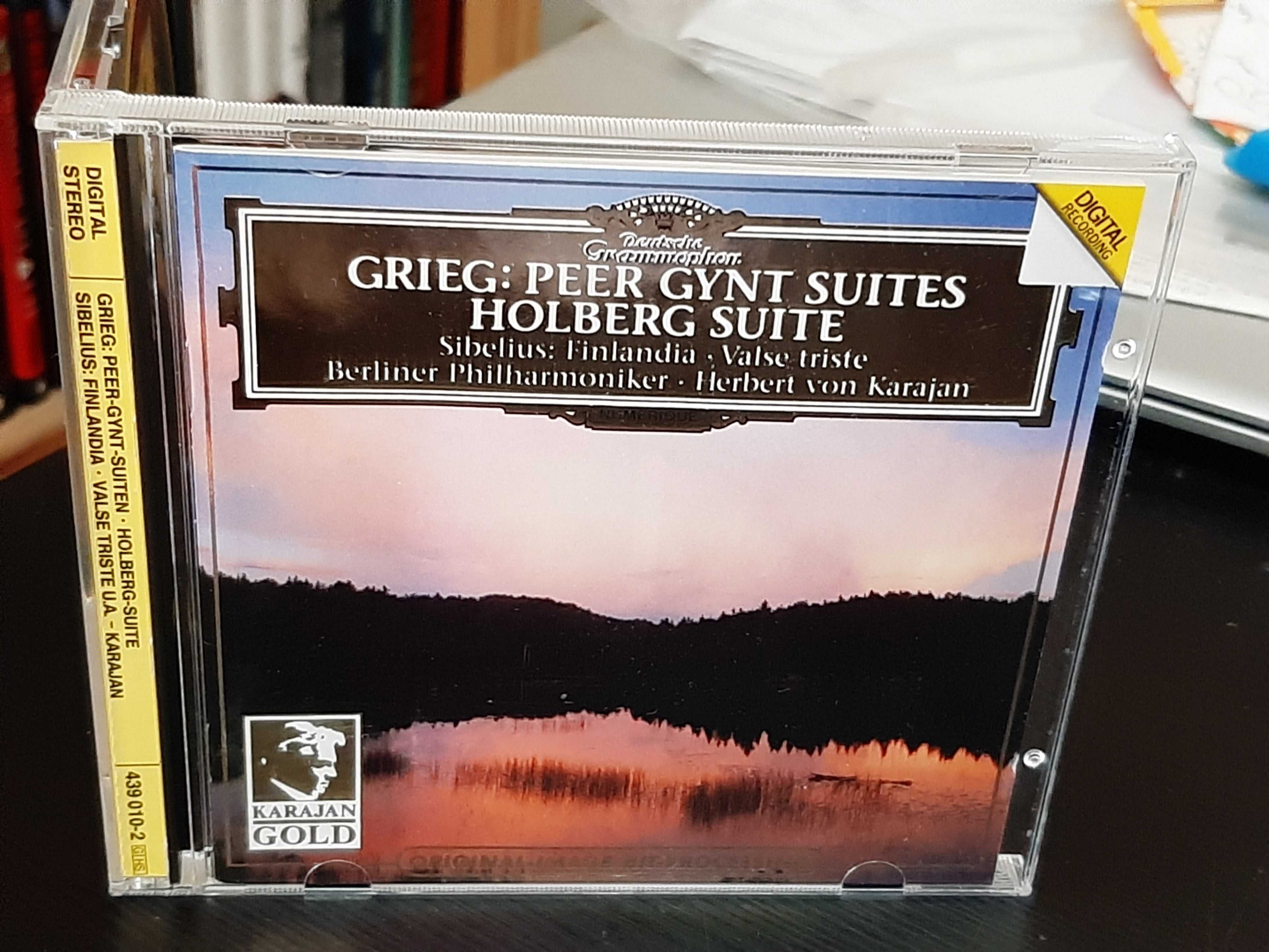 Grieg: Peer Gynt Suites, Holberg Suite/Siubelius: Finlandia - Karajan