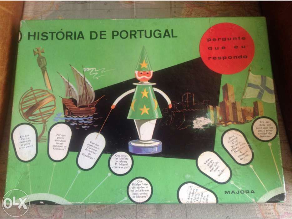 Antigo jogo Majora História de Portugal