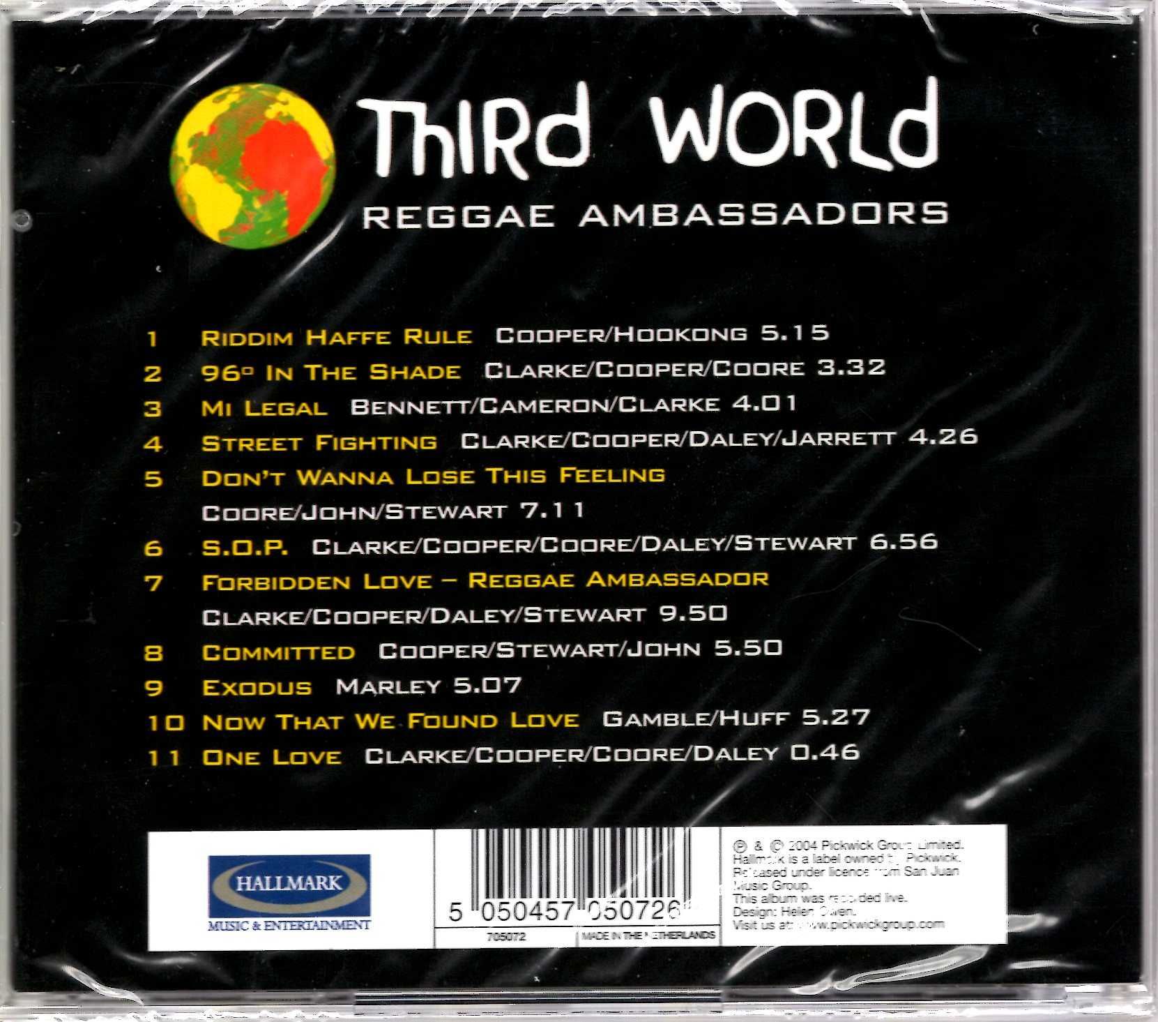 Third World - Reggae Ambassadors (CD)
