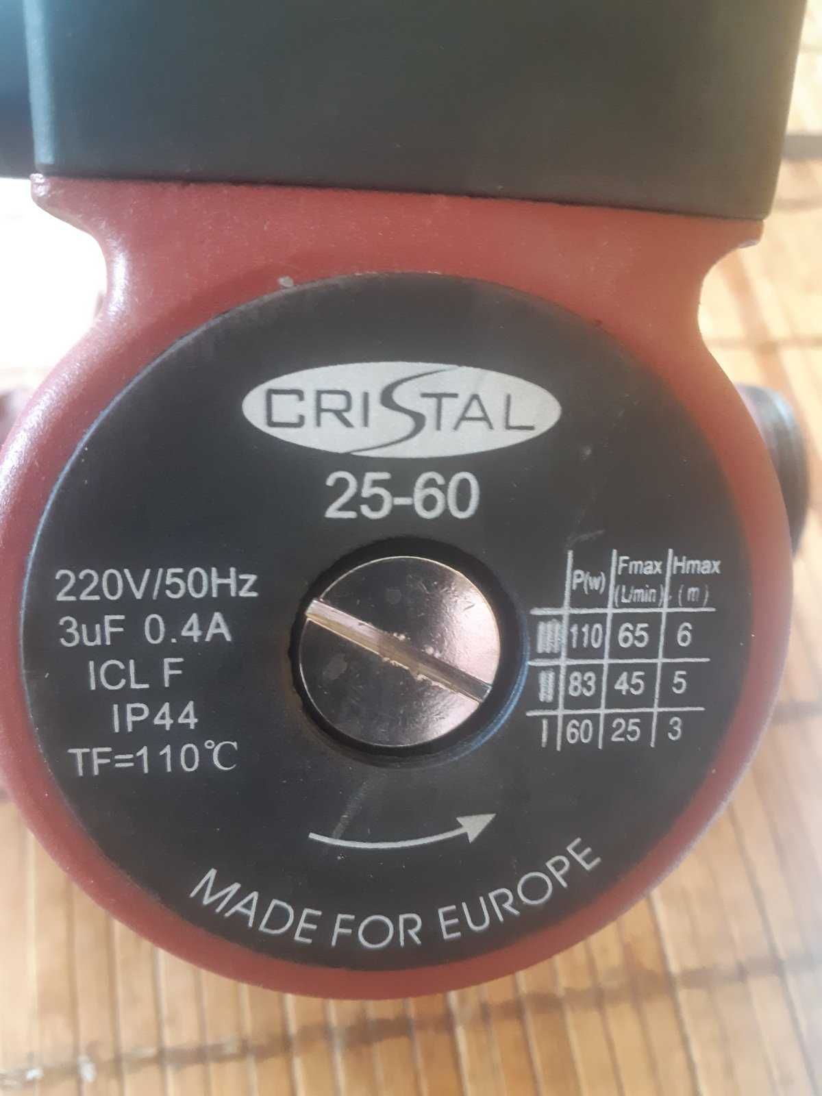 Циркуляційний насос Cristal UPS 25-60