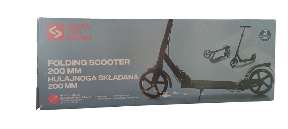 Hulajnoga składana 200 mm Seven For 7, nowa.
