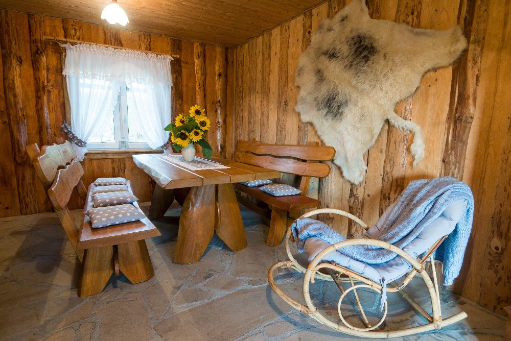 Domek do wynajęcia ,chata ,jacuzzi, na uboczu, wieś, Bieszczady, balia