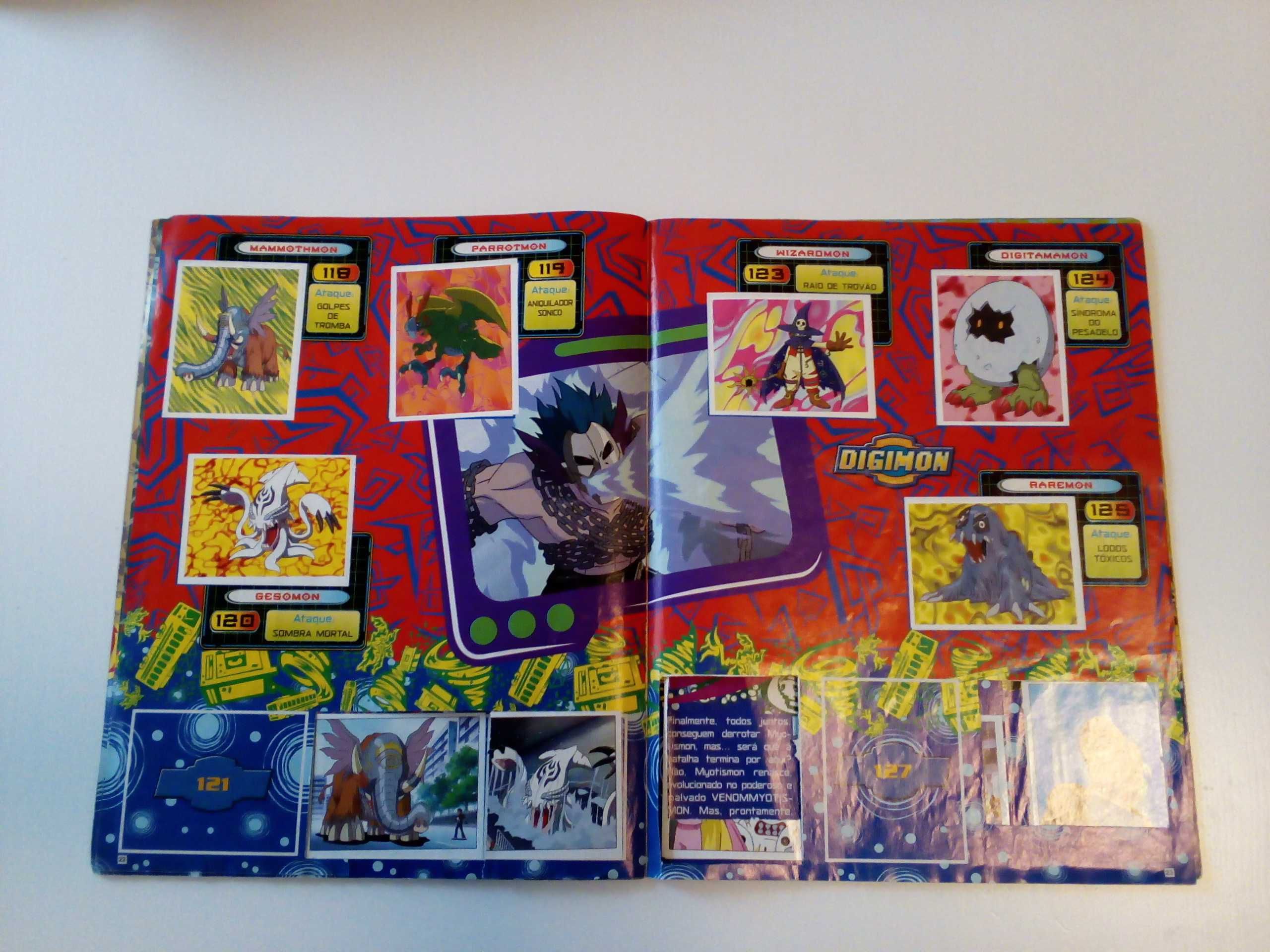 Cromos Caderneta Digimon Panini (Portes Grátis)