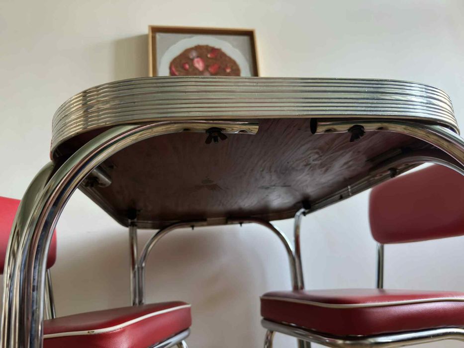 Zestaw mebli do jadalni vintage Coaster