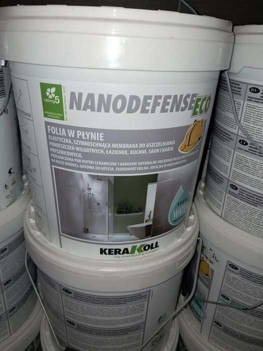 Folia w płynie Hydroizolacja kerakoll 15kg 100zł