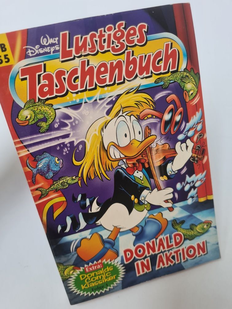 Lustiges Taschenbuch - Donald in aktion. Komiks w języku niemieckim