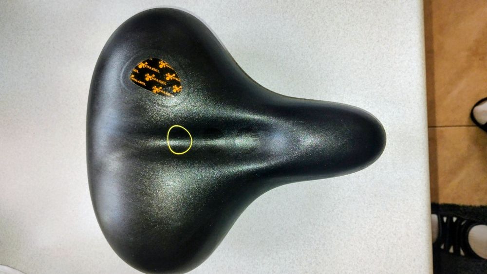 Siodło rowerowe (żelowe)