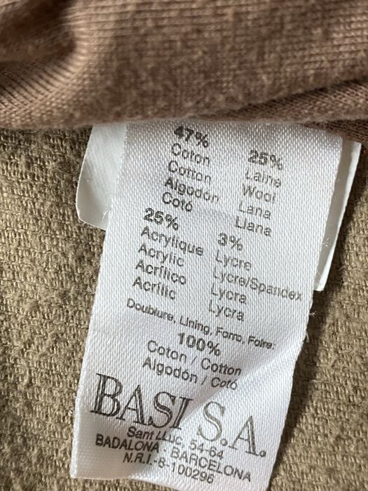 Lacoste kurtka męska vintage bomber bez kaptura