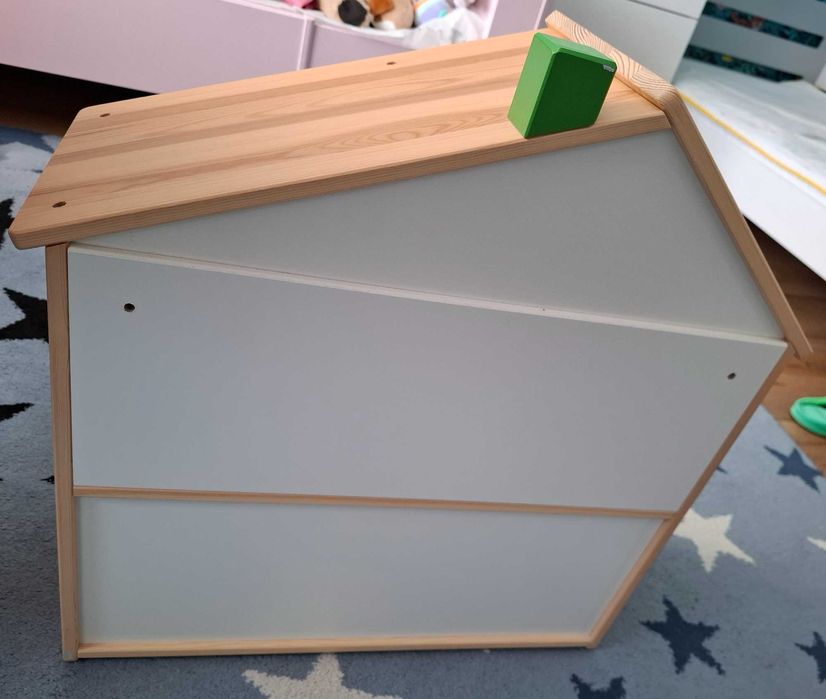 IKEA FLISAT Drewniany domek, półka ścienna Tylko Odbiór Osobisty