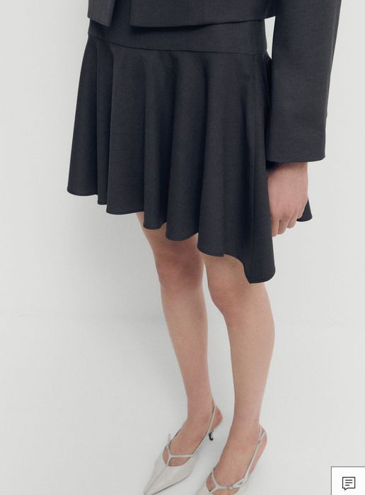 Спідниця з вовною Mango Selection