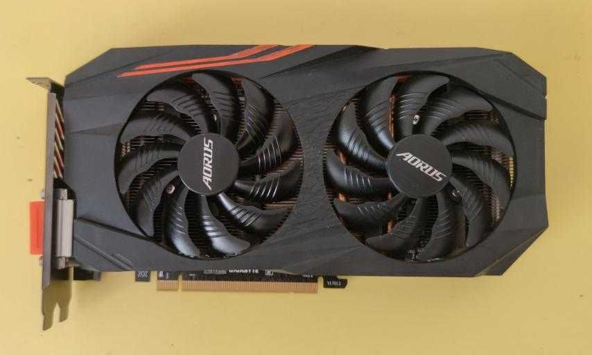 Відеокарта Aorus RX 580 8 gb Gigabyte