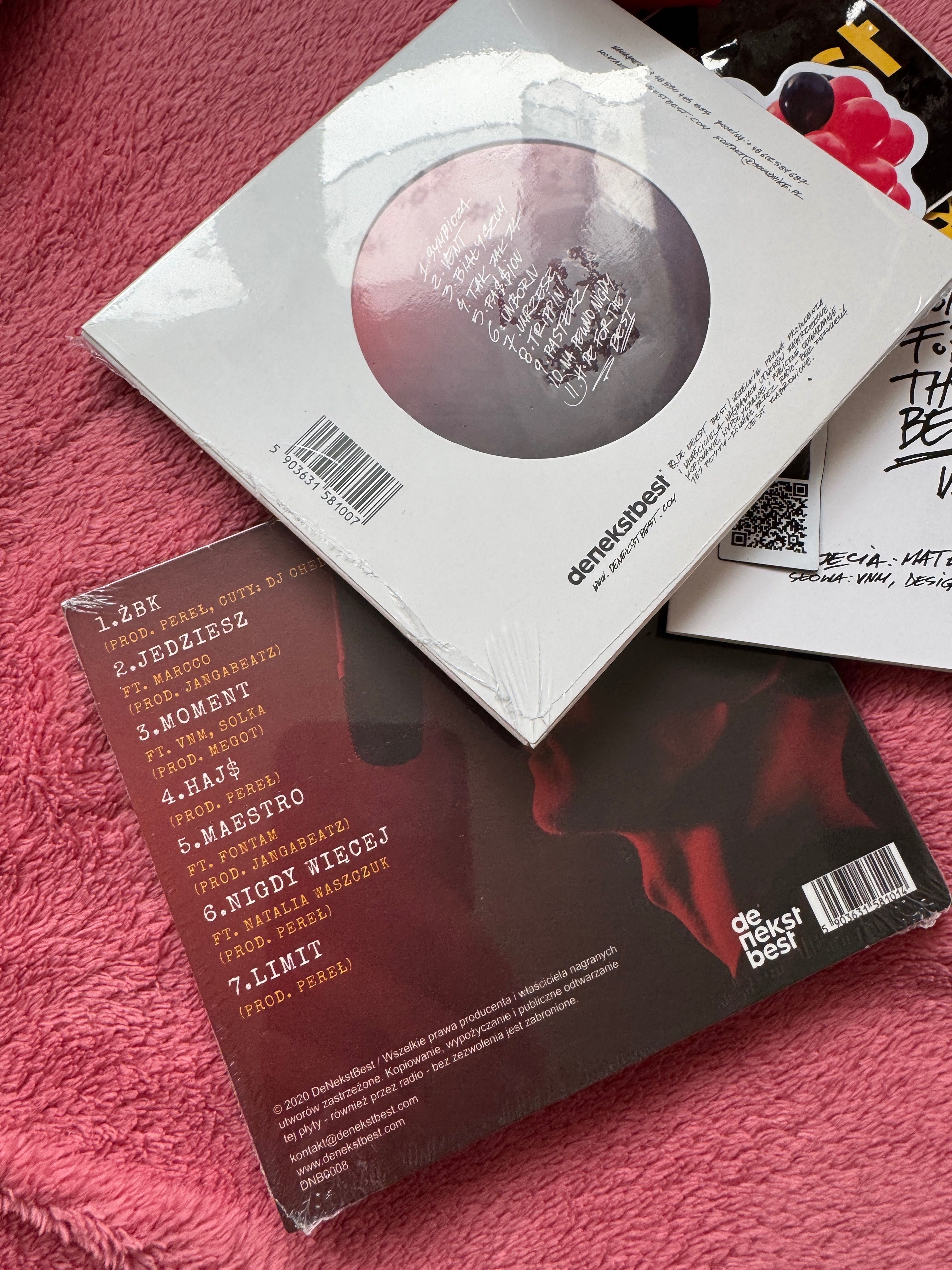 VNM Hope for the best pyta CD zestaw z EmTe NOWE FOLIĄ