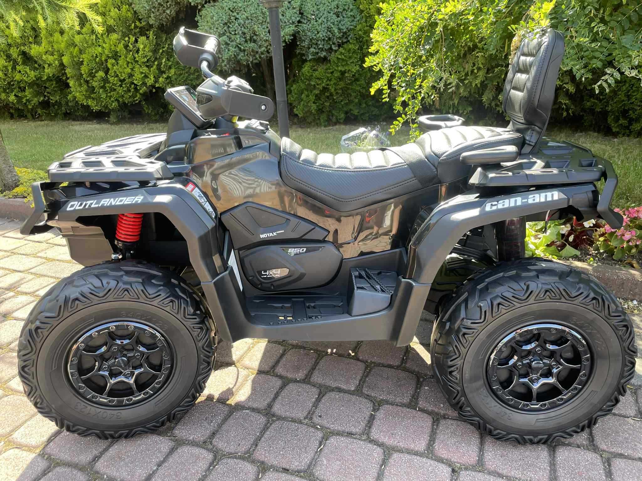 Quad na akumulator Can-Am 24V Outlander ATV 800W koła EVA dla dzieci