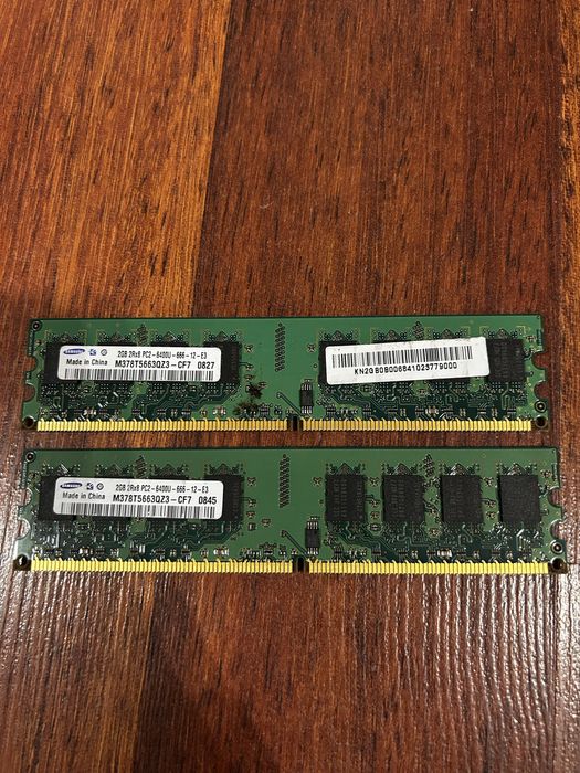 RAM Samsung 2GB 2Rx8 PC2-6400U-666-12-E3
