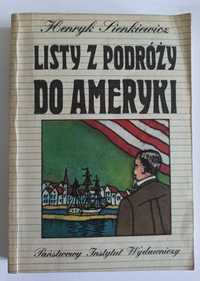 Henryk Sienkiewicz Listy z Podróży do Ameryki