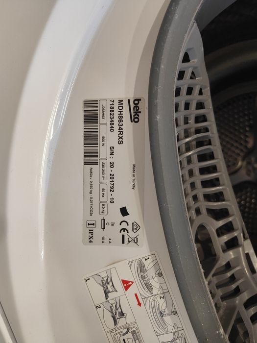 Сушарка для одягу Beko 9 кг, з Європи