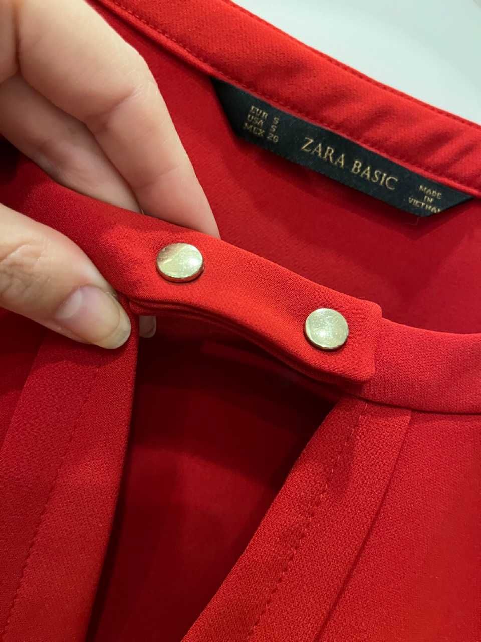 Blusa Zara vermelha