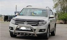 Кенгурятники=Пороги=для Volkswagen Tiguan 2007-2016 / 2016 + /Allspace