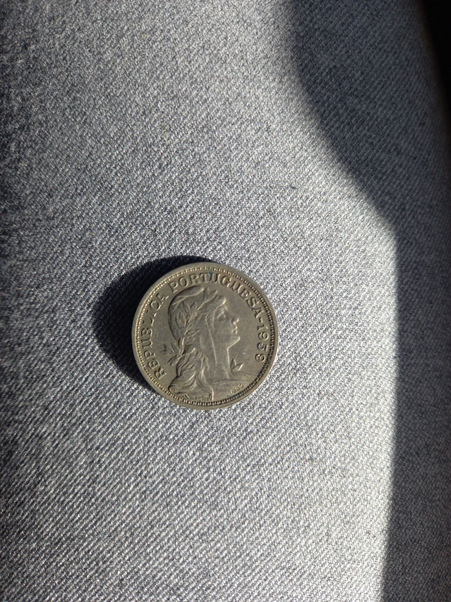 Moeda 50 centavos 1953