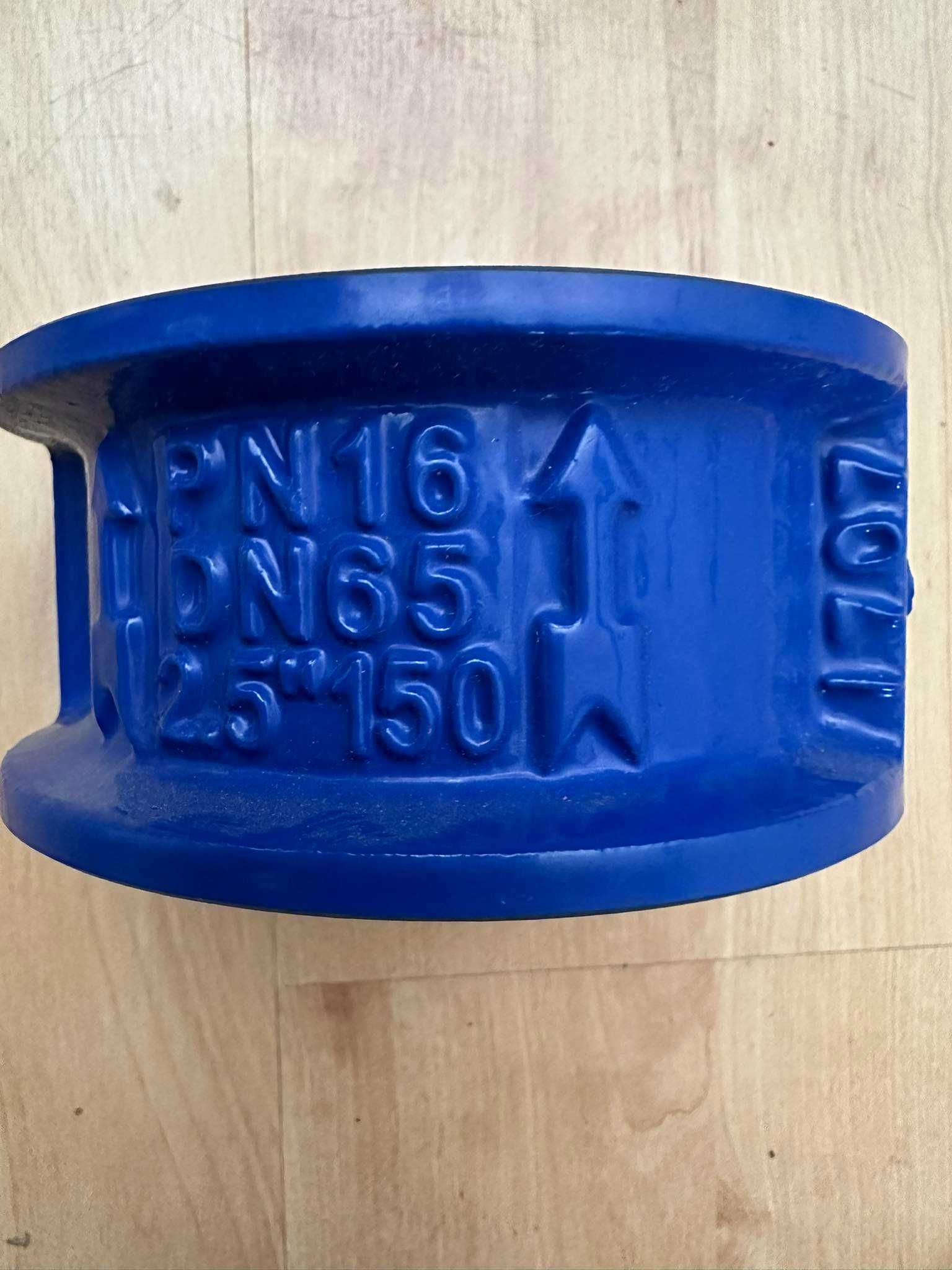 NOWY zawór zwrotny motylkowy GENEBRE 2401 DN65 2.5"