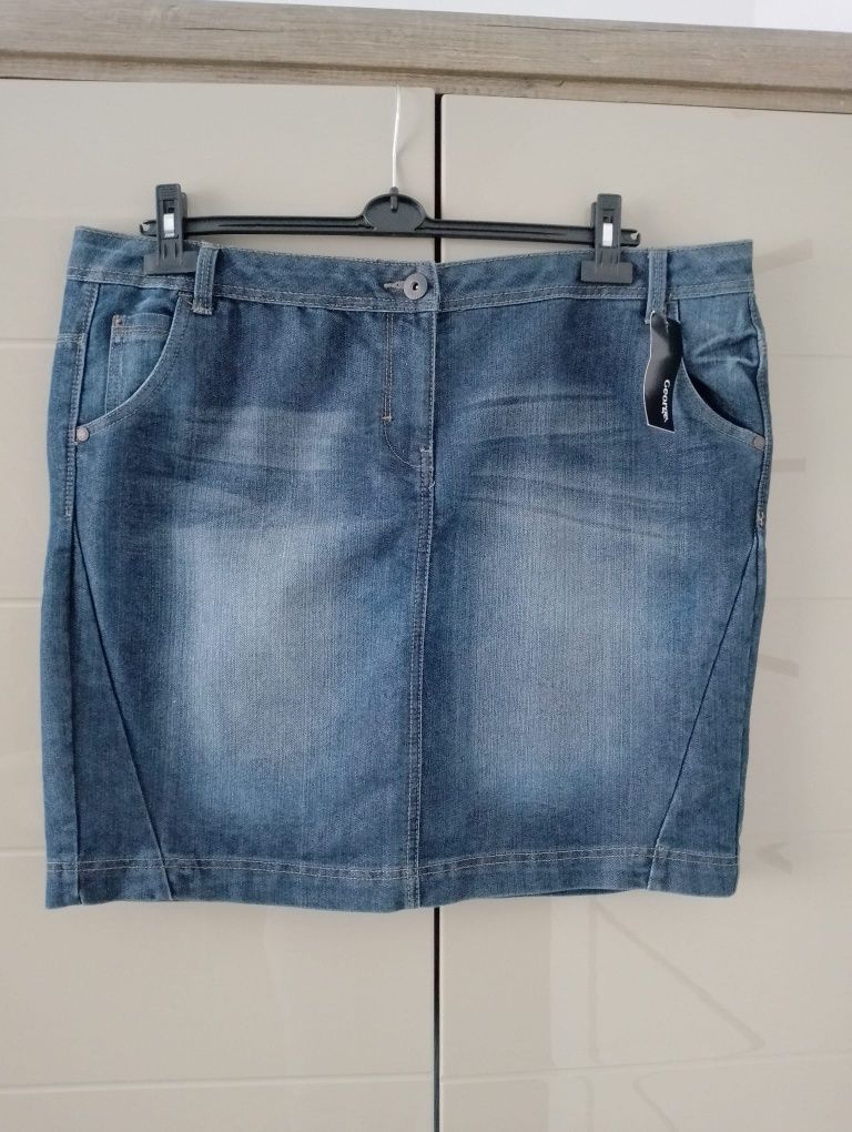 Nowa spódnica jeans 48