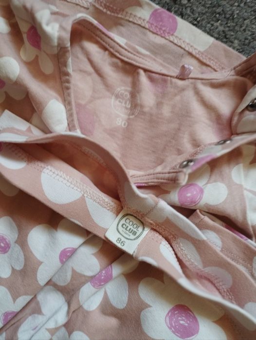 Komplet sukienka legginsy 80/86