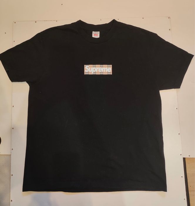 Koszulka supreme x burberry