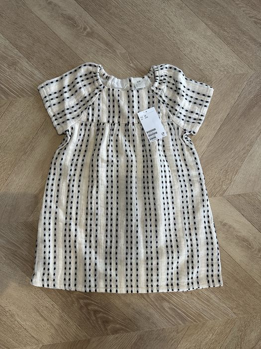 Sukienka wizytowa letnia wesele  H&M 98cm sesja nowa