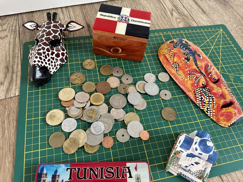 monet egzotyczny, z Europy i ze swiata na wymiane