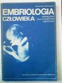 Embriologia człowieka dla studentów medycyny,K.Ostrowski