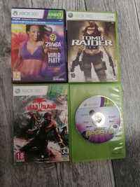 Gry Xbox 360  Tomb Raider, Dead Island + kinect Xbox 360