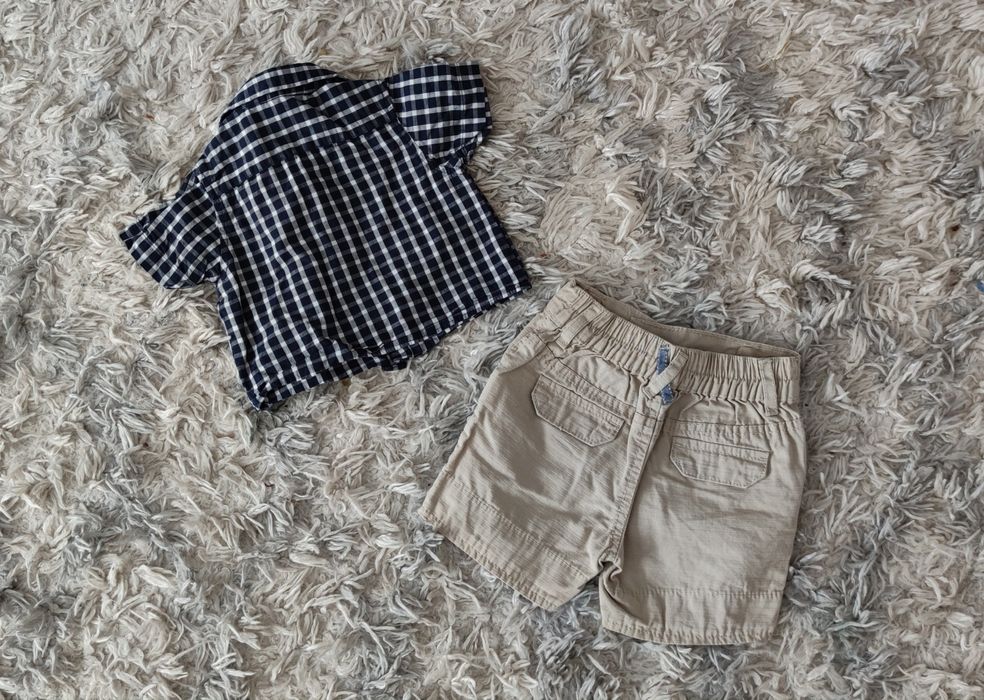 Koszula krótki rękaw dla chłopca Primark r. 62