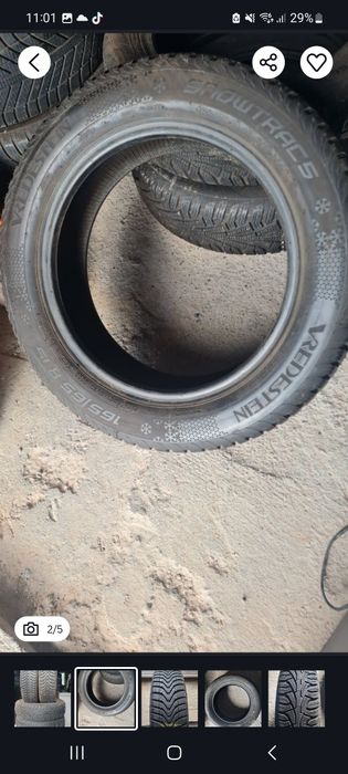 165/55 R15 Vredstein bieznik 8.5mm
