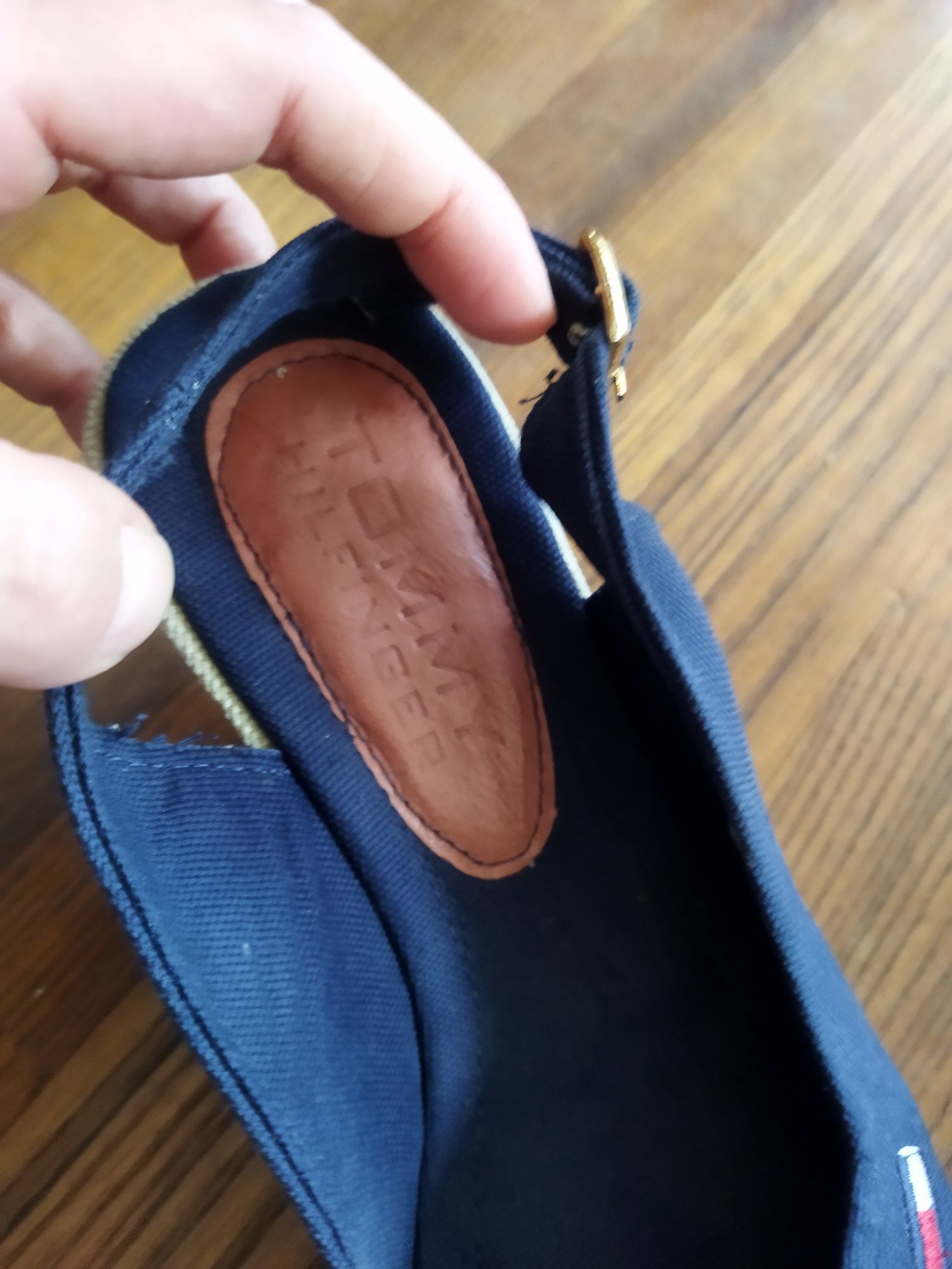 Buty na koturnie sandały Tommy Hilfiger