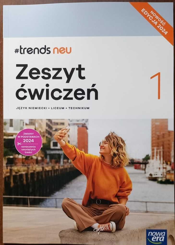 Trends neu 1 zeszyt ćwiczeń Język niemiecki liceum technikum