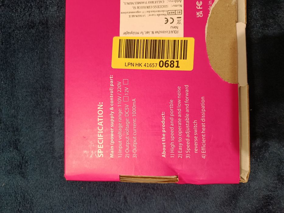 Frezarka z akumulatorem