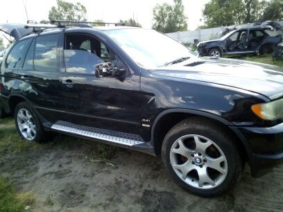 Bmw x5 E53 4.4i 4.6i kompletny przod black sapphire metallic