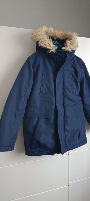 Kurtka zimowa chłopięca parka r.140